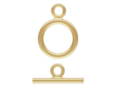Chiusura Fantasia, Anello Da 9 MM Ebarretta, Riempiti In Oro