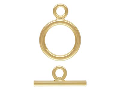 Fermaglio Fantasia, Anello Da 15 Mme Barretta, Gold Filled