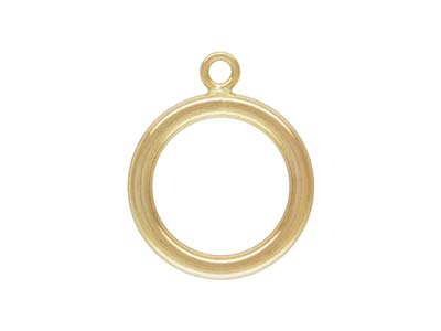 Fermaglio Fantasia, Anello Da 15 Mme Barretta, Gold Filled - Immagine Standard - 2