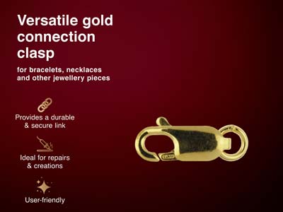 Chiusura Menotte Piatta, Anello Aperto Da 12 Mm, Oro Gold Filled - Immagine Standard - 2