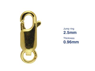 Chiusura Menotte Piatta, Anello Aperto Da 12 Mm, Oro Gold Filled - Immagine Standard - 5