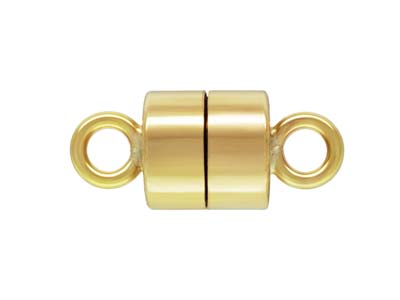 Chiusura Magnetica Tonda In Oro Antico, 4,5 MM