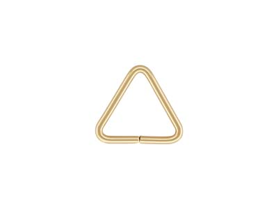 Anello Terminale Triangolare Da 7,50 Mm, Gold Filled, Sacchetto Da 5