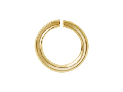 Anello Terminale 10 Mm, Oro Riempito, Sacchetto Da 10