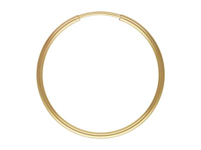 Cerchio Senza Fine In Oro Antico, 24 MM - Immagine Standard - 1