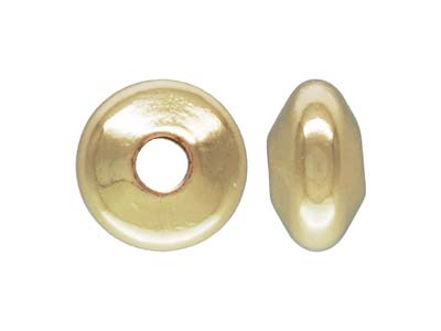 Distanziatore Semplice In Oro Antico, 3,6 MM - Immagine Standard - 1