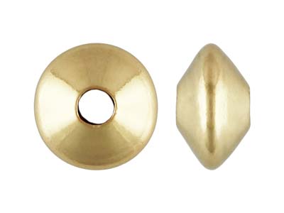 Distanziatore Semplice In Oro Antico, 4,5 MM - Immagine Standard - 1