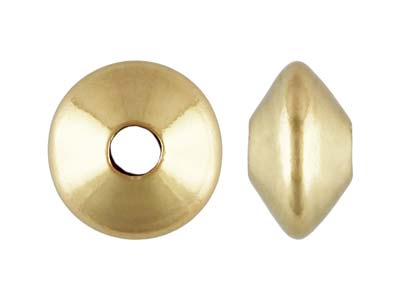 Distanziatore Semplice In Oro Antico, 4,5 MM