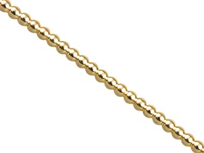 Filo Di Perline Doro 14 Kt Da 2mm