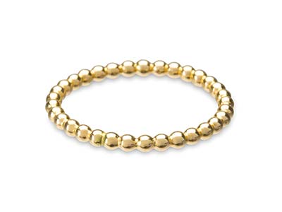 Filo Di Perline D'oro 14 Kt Da 2mm - Immagine Standard - 2