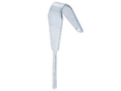 Confezione Da 10 Contromaglie Grandi Per Pendenti, Placcatura In Argento
