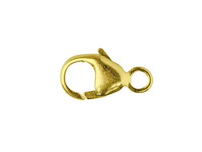 Moschettone Ovale, 9 Mm, Oro Giallo Da 9 Kt - Immagine Standard - 1