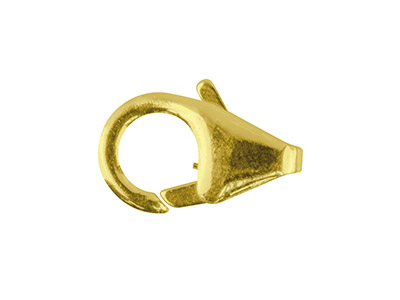 Moschettone, 10 Mm, Oro Giallo Da 9 Kt