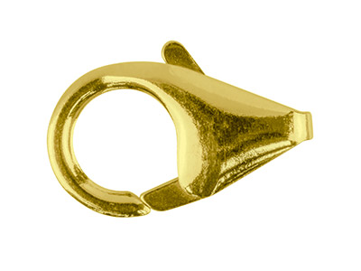 Chiusura Manette Senza Anello 14 Mm, Oro Giallo 9k - Immagine Standard - 1