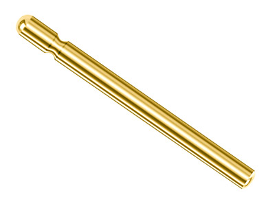 Confezione Da 6 Perni, 11 X 0,8 Mm, Oro Giallo Da 9 Kt, 100% Oro Riciclato - Immagine Standard - 1