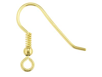 Monachella A Filo Con Pallina, Modello Leggero, Oro Giallo 9k, Ciascuno