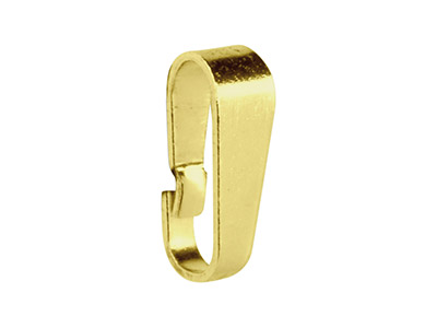 Contromaglia Per Pendente A Clip, Oro Giallo Da 9 Kt 7mm - Immagine Standard - 1