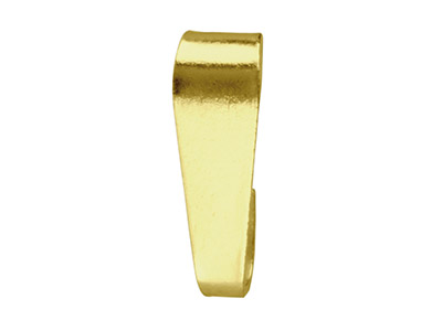 Contromaglia Per Pendente A Clip, Oro Giallo Da 9 Kt 7mm - Immagine Standard - 2