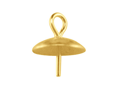 Coppetta Per Pendenti, 645, 4 Mm, Oro Giallo Da 9 Kt - Immagine Standard - 1