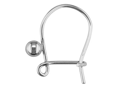 Gancio Per Orecchini Con Sfera 3 MM