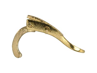 Sistema Per Orecchie A Clip 14 Mm, Bicolore 18k. Rif. 7329-bis, La Coppia - Immagine Standard - 3