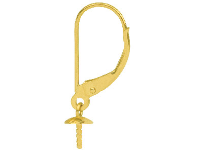 Monachella Filo  Continentale  Con Finitura Liscia E Coppetta Pendente Da 3 Mm, Oro Giallo Da 18 Kt - Immagine Standard - 1