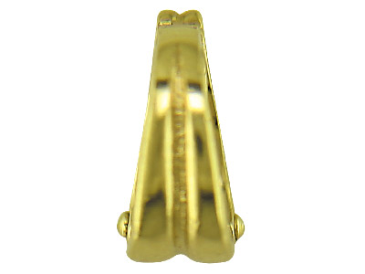 Cerniera Apribile Da 11 Mm, Doppia Sicurezza Con Anello, Oro Giallo 18kt. Rif. 07243 - Immagine Standard - 3