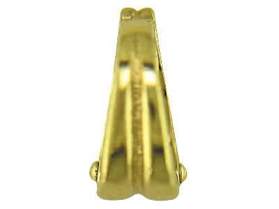 Gancio Di Apertura 11 Mm, Doppia Sicurezza Con Anello, Oro Giallo 18 Carati Rif. 07243 - Immagine Standard - 3