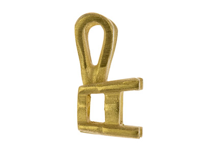 Castone A 4 Griffe Per Pietra Rotonda Da 4,4 Mm, Oro Giallo 18k. Rif. 02085 - Immagine Standard - 3