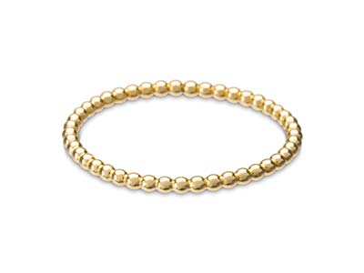 Filo Perlato Semiduro In Oro Giallo18k, 1,50 MM - Immagine Standard - 2
