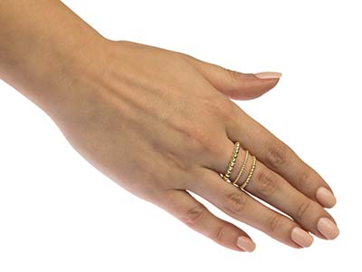 Filo Perlato Semiduro In Oro Giallo18k, 1,50 MM - Immagine Standard - 3