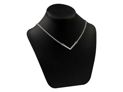 Distanziatore Chevron 30 Mm, Argento 925 - Immagine Standard - 2