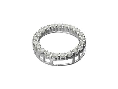 Cerchio Della Vita 14 MM Con Ossididi Zirconio, Argento 925 - Immagine Standard - 2