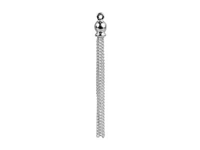 Nappa A 5 Fili Catena Gourmette 1 Mm, 35 Mm, Argento 925