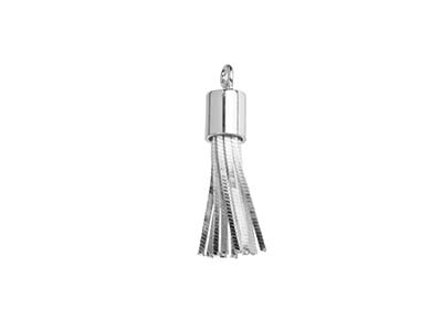 Pompon 10 Fili Catena Serpente Diamantata 0,7 Mm, 18 Mm, Argento 925 - Immagine Standard - 2