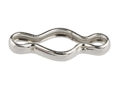Connettore A Castone Chiuso, Forma Rotonda 3 Mm, Argento 925, Sacchetto Da 5