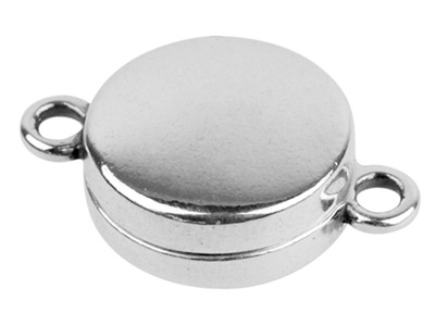 Chiusura Magnetica Tonda 11 Mm, Argento 925