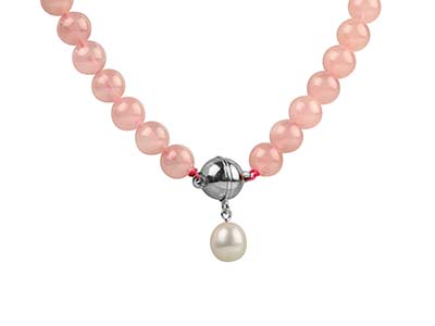 Chiusura Magnetica A Sfera Langer® Da 10 Mm, Argento 925 - Immagine Standard - 5
