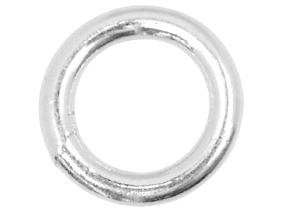 Anello Terminale Chiuso 4 Mm, Argento 925, Conf. Da 10