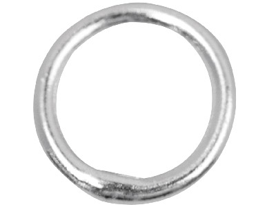 Anello A Estremit Chiusa 7 Mm, Argento 925, Conf. Da 10