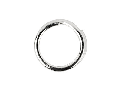 Anello Rotto 7 Mm, Argento 925, Confezione Da 10 - Immagine Standard - 2