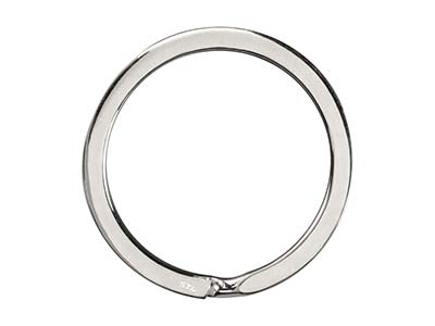 Portachiavi 32 Mm, Argento 925 - Immagine Standard - 2