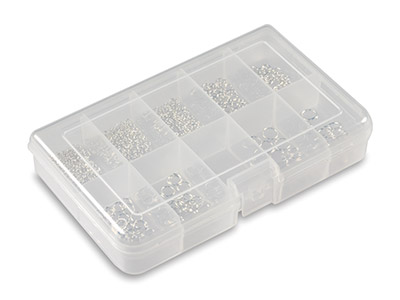 Assortimento Di Anelli Di Chiusura Da 2,50 A 10 Mm, Argento 925 - Immagine Standard - 3