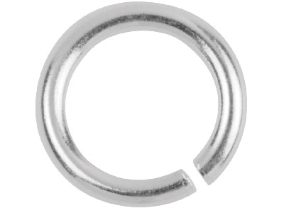 Anellino Pesante, 10 Mm, Argento 925 - Immagine Standard - 2