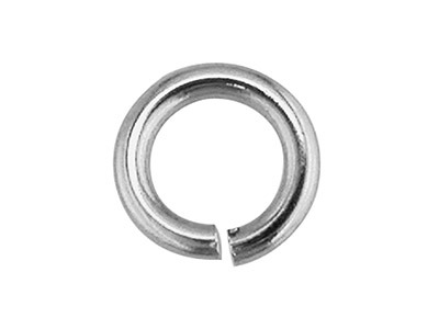 Anelli A Spirale Per Portachiave Pesante 5mm, Argento 925. Rif. 07103