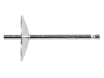 Gambo Con Cappuccio Da 6 Mm, Argento 925, Confezione Da 5 Paia - Immagine Standard - 2