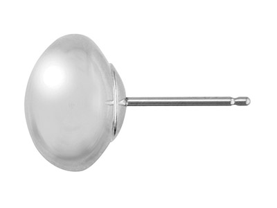 Sistema Di Orecchini A Bottone Da 6mm, Argento Sterling, Confezione D A 3 Paia - Immagine Standard - 1