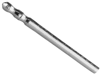 Asta Con Doppia Scanalatura 9,50 X 0,80 Mm, Argento 925, Sacchetto Da 10 Paia