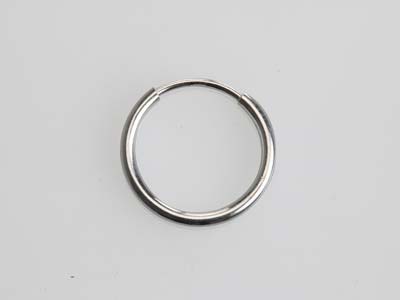 Orecchini A Cerchio Senza Fine, 12 mm, Argento 925, Confezione Da 2 - Immagine Standard - 5