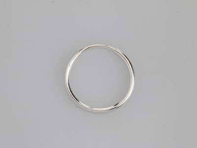 Creoli Da 16 Mm, Argento 925, Paio - Immagine Standard - 5
